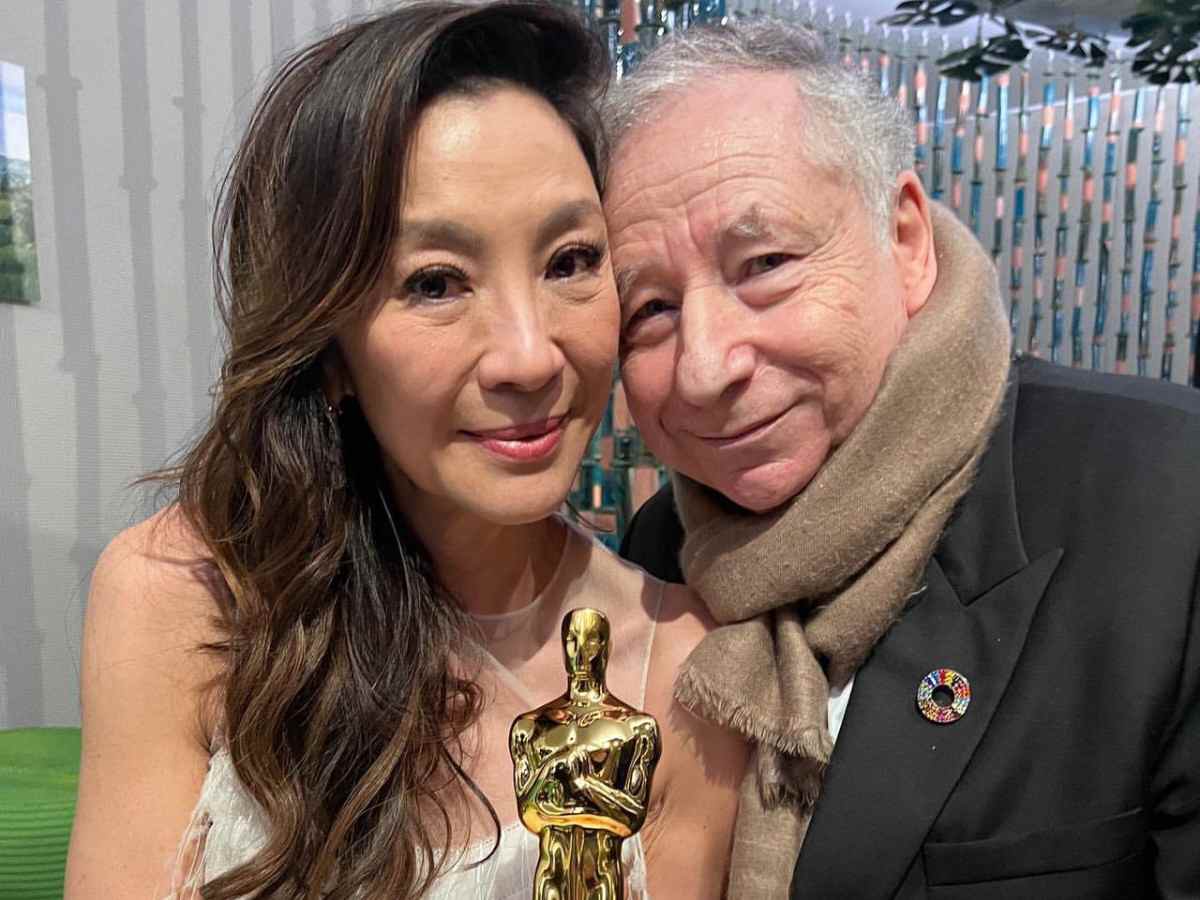 “What a couple goal” – Fans react as former FIA boss’s partner Michelle Yeoh wins an Oscar for best actress