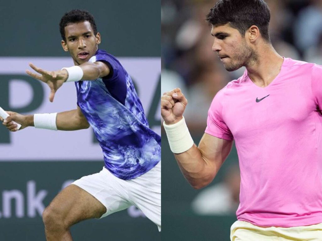 WATCH: Felix Auger-Aliassime makes epic comeback saving 6 match points to beat Tommy Paul at Indian Wells 1 Felix vs Carlos