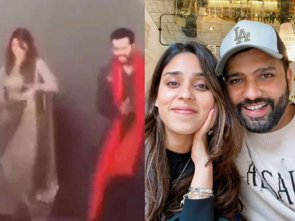 WATCH: Video of Rohit Sharma showing off dance skills with wife Ritika Sajdeh at brother-in-law’s wedding has taken internet by storm