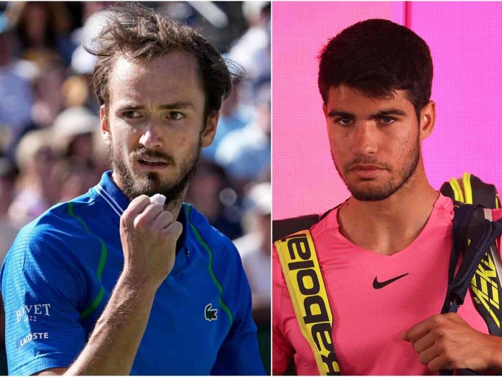 Daniil Medvedev and Carlos Alcaraz will play Indian Wells Open 2023 final (Image Credit: Tennis.com)