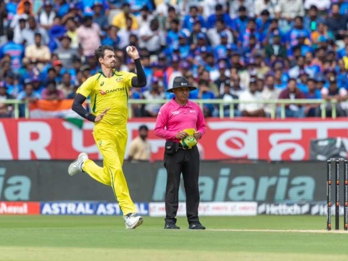 Mitchell Starc runs through India as Aussies hammer India by 10 wickets in second ODI