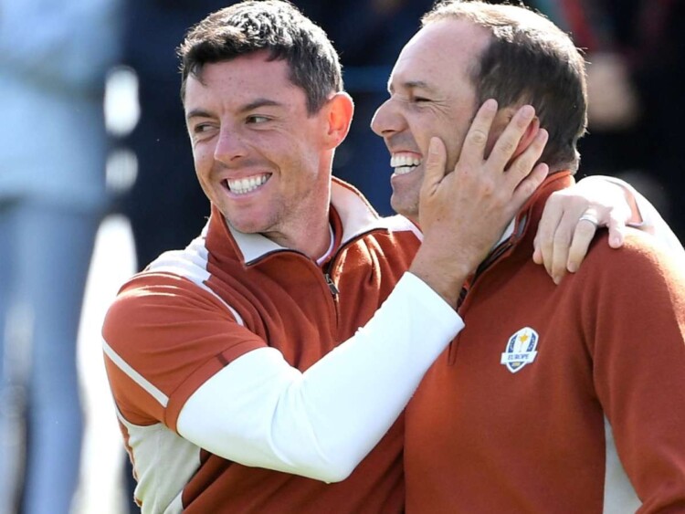 Sergio Garcia and Rory McIlroy