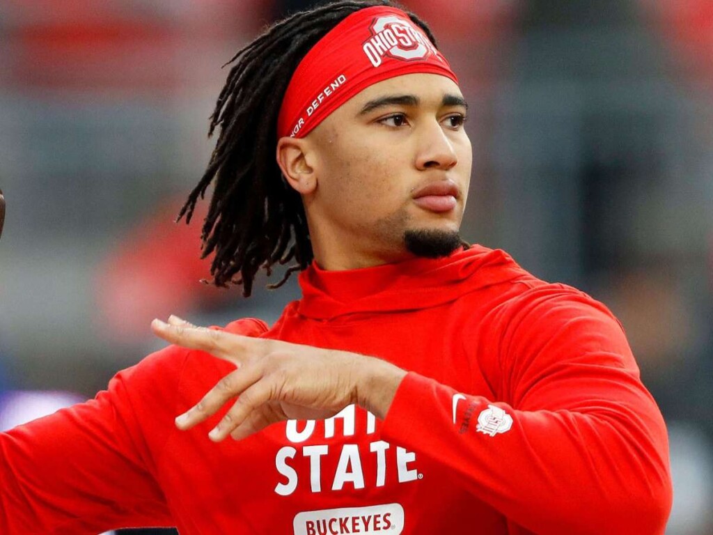 NFL Insider SNUBS CJ Stroud's claim by stating Bryce Young will be the #1 pick for Carolina Panthers 1 C.J. Stroud