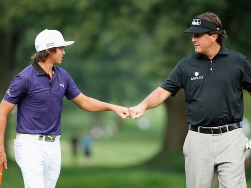 Rickie Fowler Phil Mickelson 