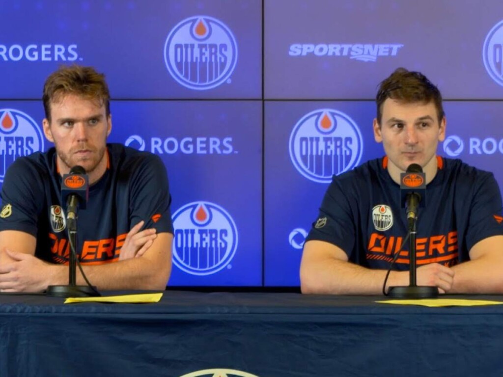 Connor McDavid and Zach Hyman [Image Credit: YouTube]