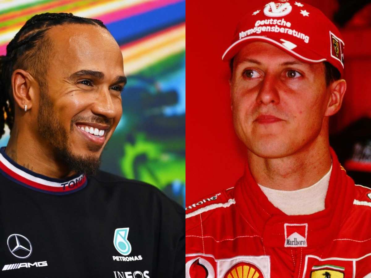 Lewis Hamilton would beat Michael Schumacher in equal machinery, claims Ferrari legend’s first team boss