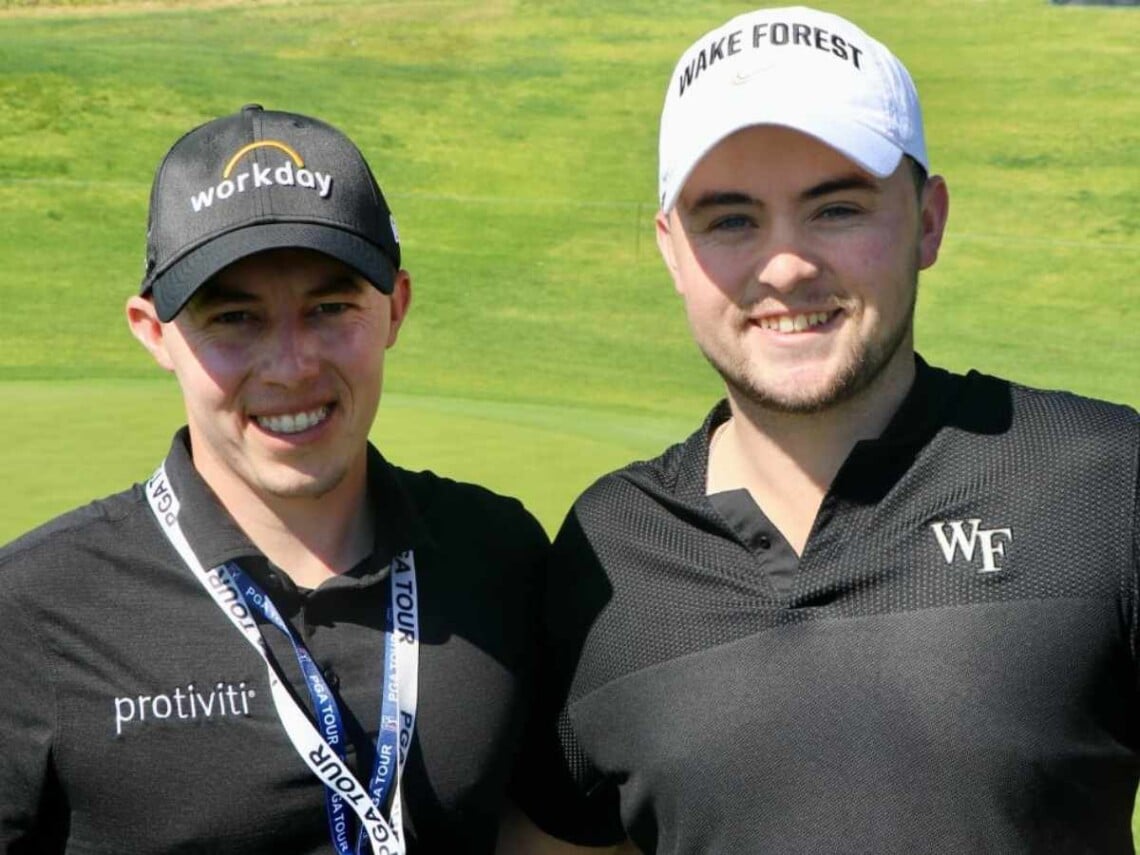 WATCH: Alex and Matt Fitzpatrick hilariously try to get a bug off their ...