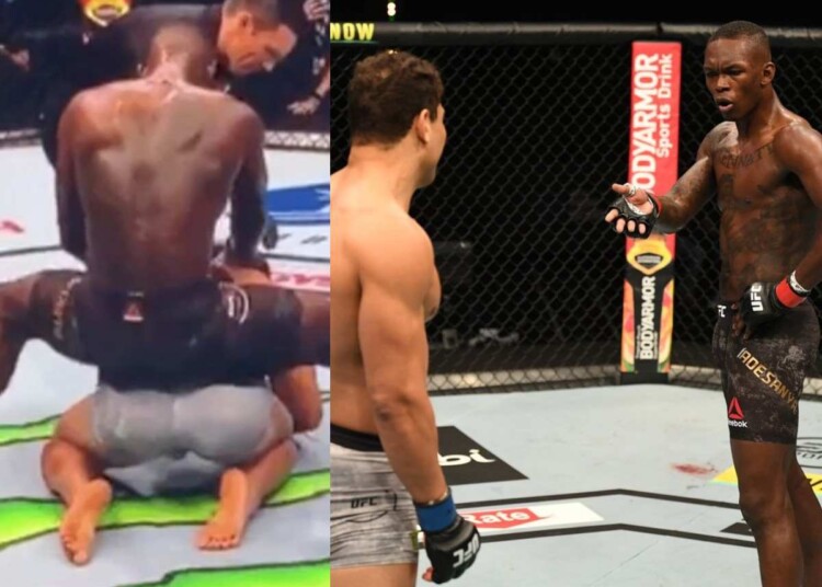 Paulo Costa and Israel Adesanya
