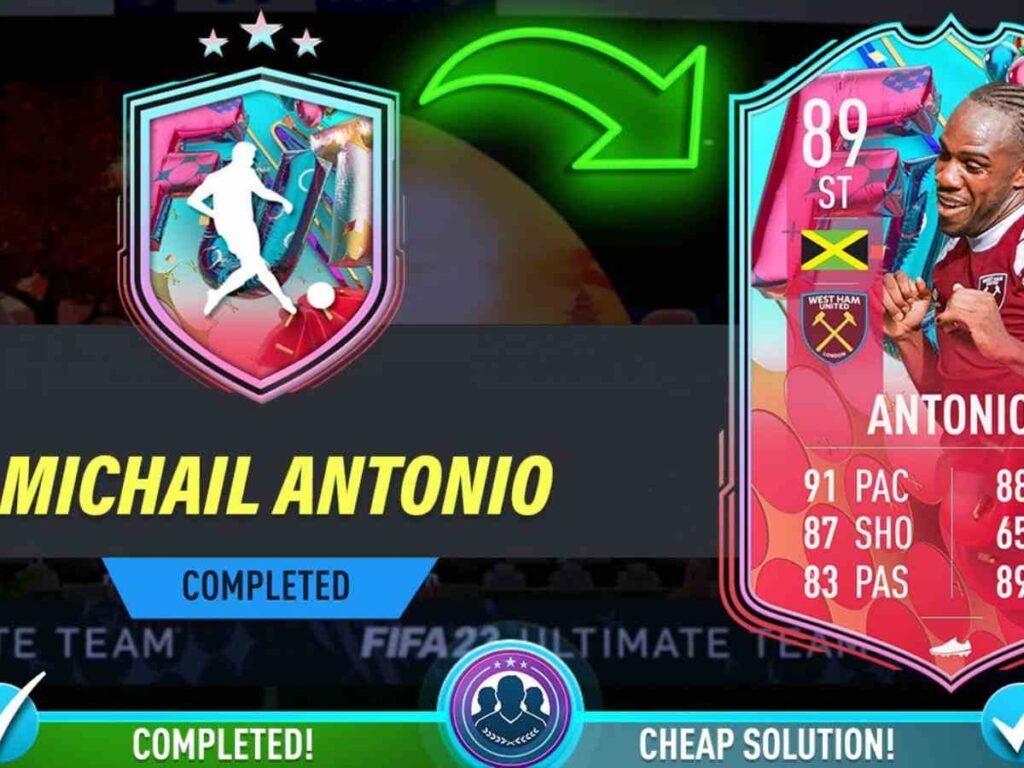 FIFA 23: How to complete the Michail Antonio FUT Birthday SBC