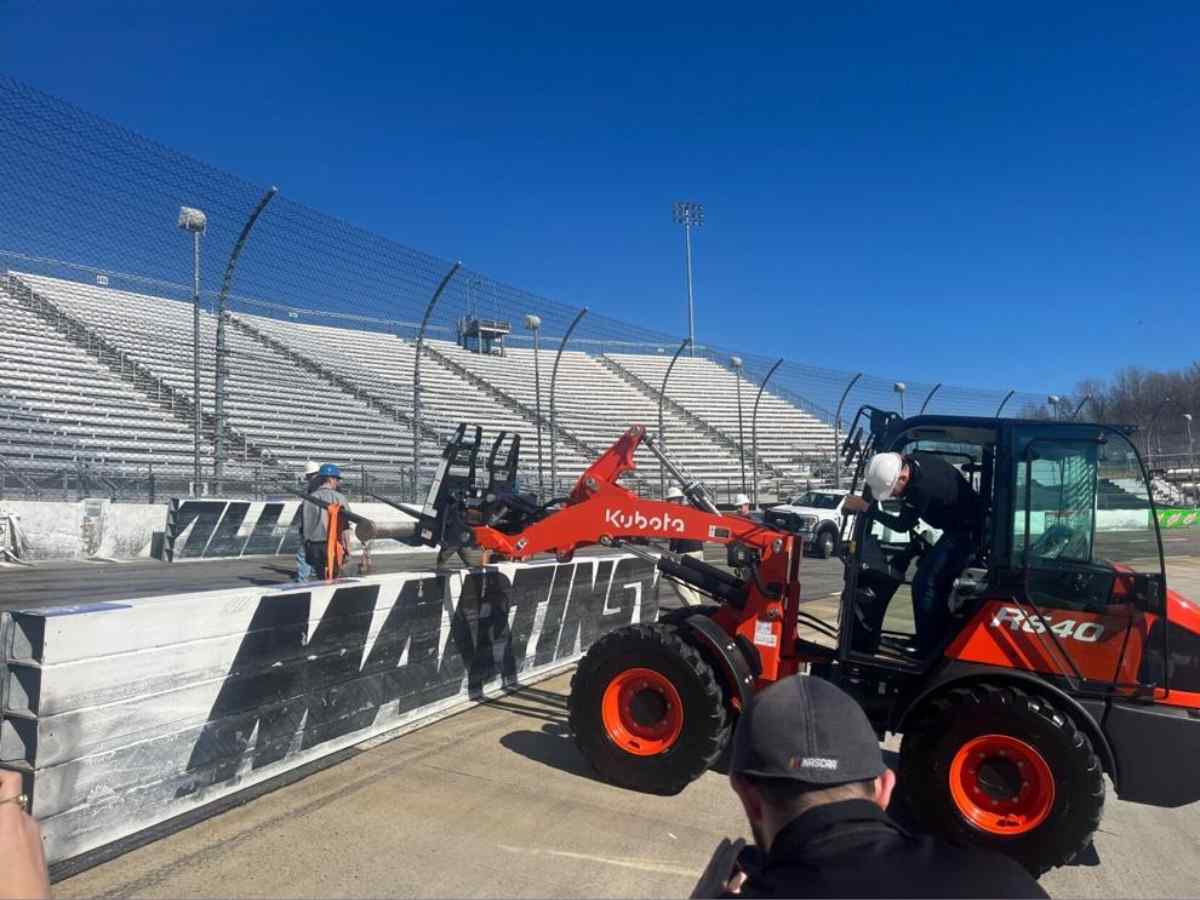 Ross Chastain removes Martinsville “Hail Melon” wall, set to preserve the NASCAR history