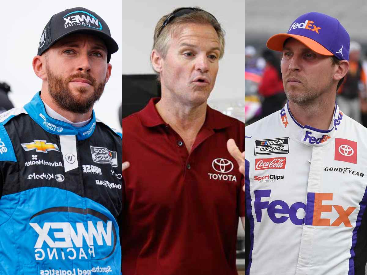 “Cancel Culture is the world’s most deadliest disease,” Denny Hamlin responds to Kenny Wallace’s comment with Dale Sr. reference on his clash with Ross Chastain