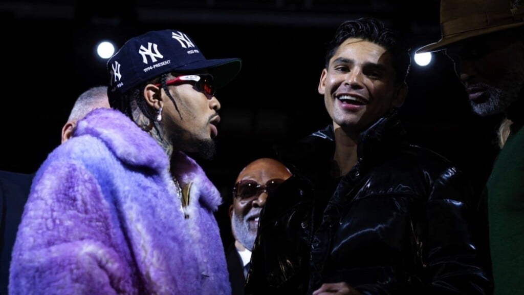 Ryan Garcia and Gervonta Davis Image Courtesy Amanda WestcottShowtime