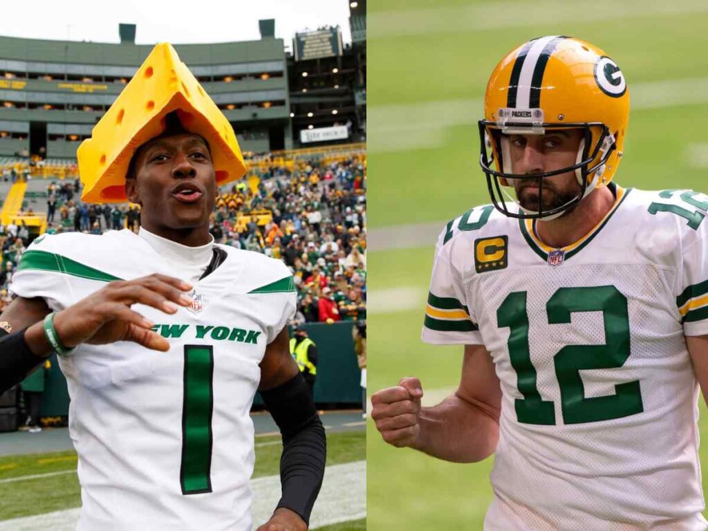 Sauce Gardner Aaron Rodgers Packers Jets Colin Cowherd