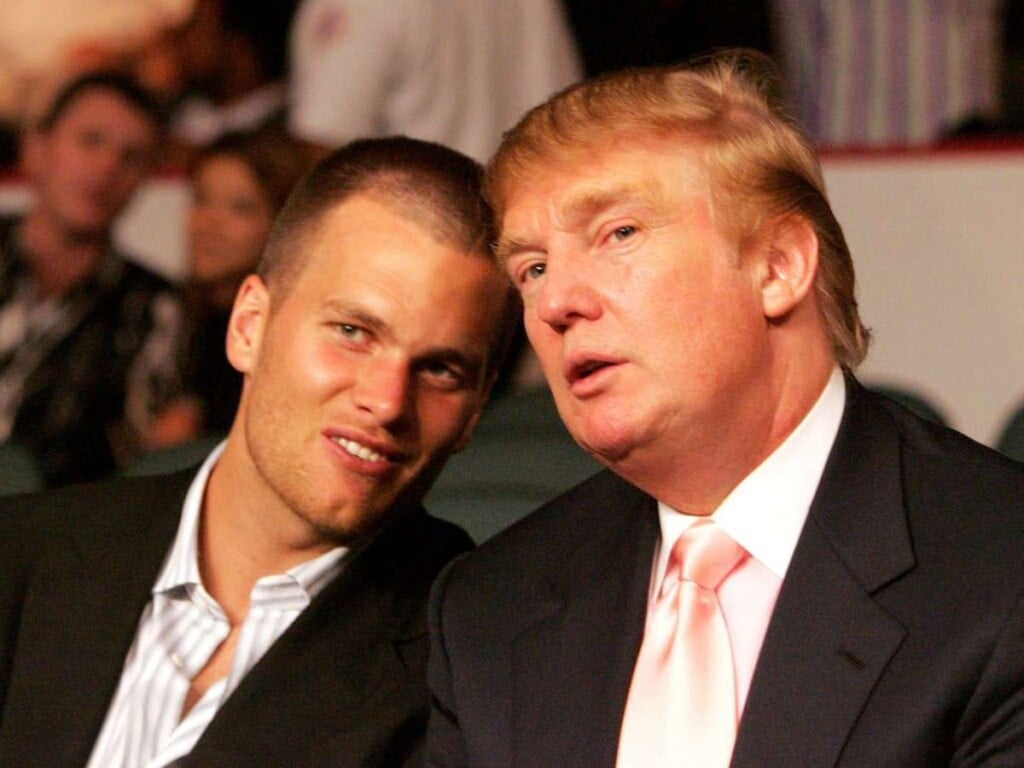 Tom Brady Donald Trump Buccaneers Patriots