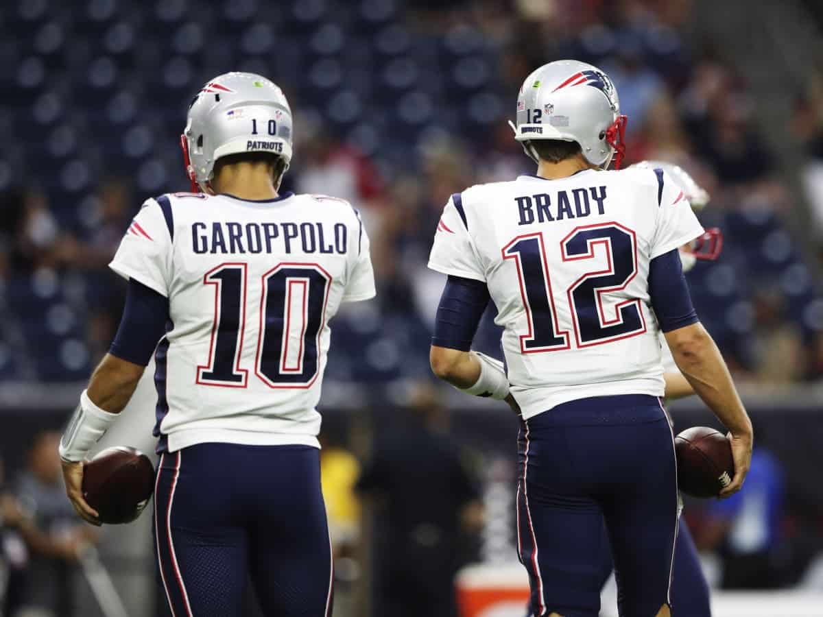 “Don’t know if it was planned,” Jimmy Garoppolo shares hilarious Tom Brady story during the Raiders’ introductory press conference