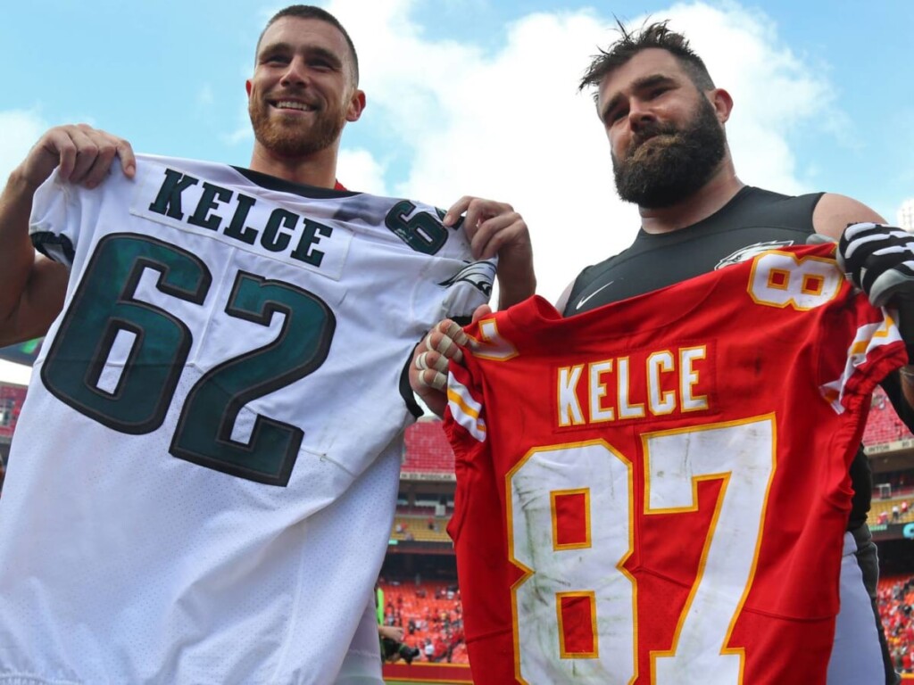 Travis and Jason Kelce Saturday Night Live Patrick Mahomes