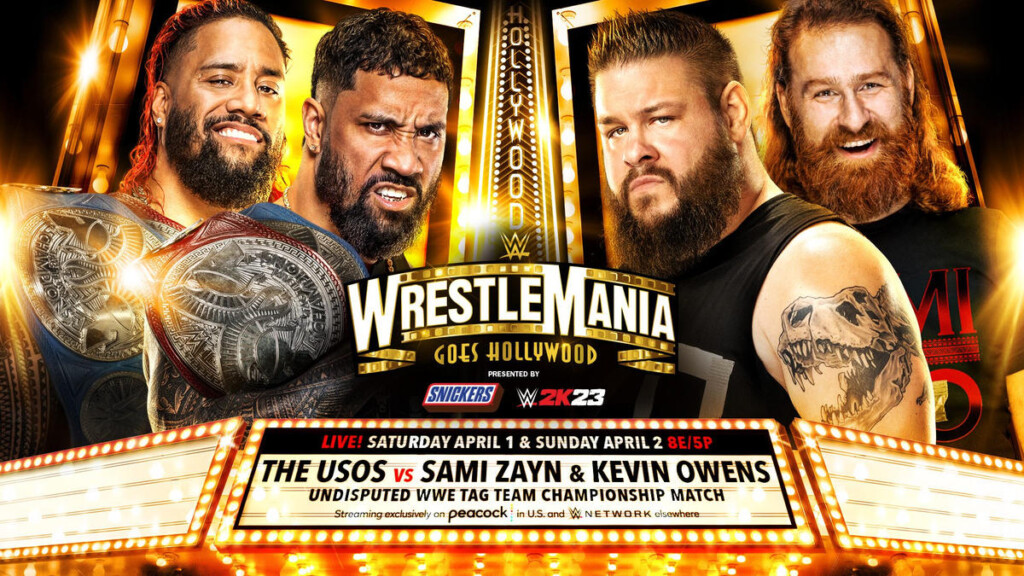 Kevin Owens Sami Zayn WrestleMania