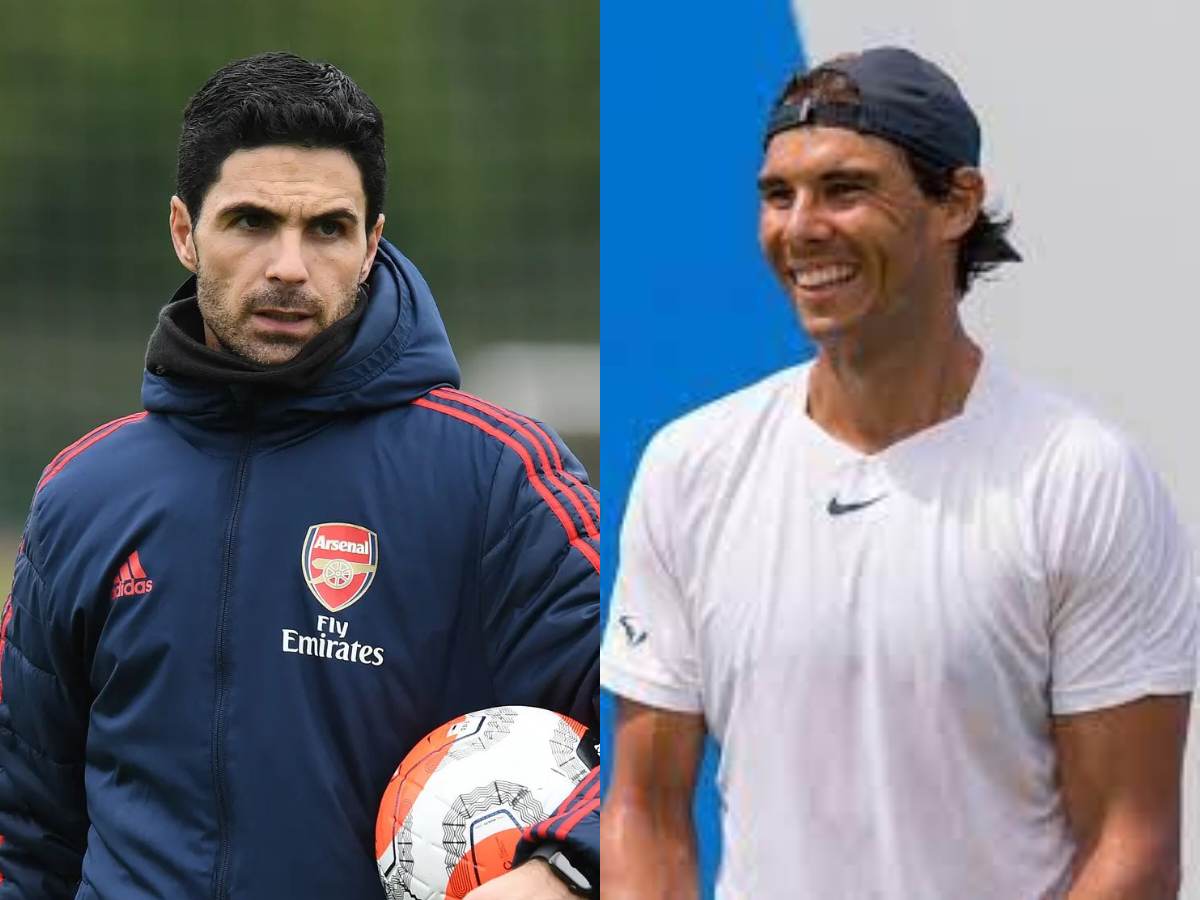 Arsenal’s manager Mikel Arteta hopes Rafael Nadal will visit the Emirates instead of rivals Tottenham