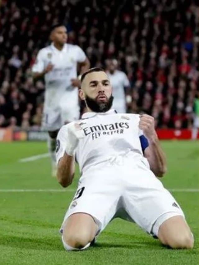 “Vini owns Liverpool; Most Chaotic goal”- Fans express joy as Karim Benzema’s goal takes Real Madrid to Champions League quarterfinals