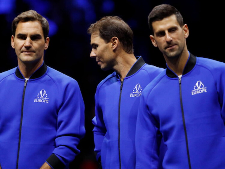 Roger Federer, Novak Djokovic, Rafael Nadal (Source: Laver Cup)