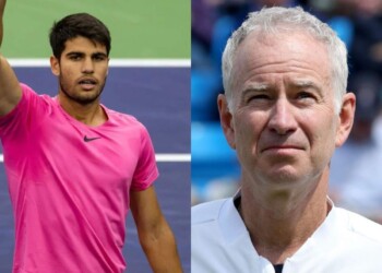 Carlos Alcaraz and John Mcenroe