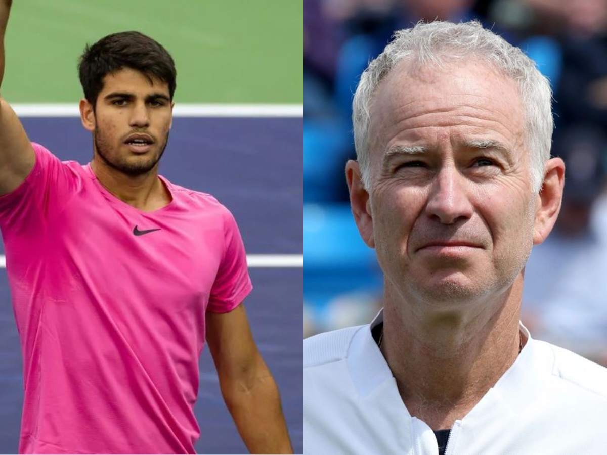 WATCH: Carlos Alcaraz leaves John McEnroe speechless with his play in Miami quarter finals