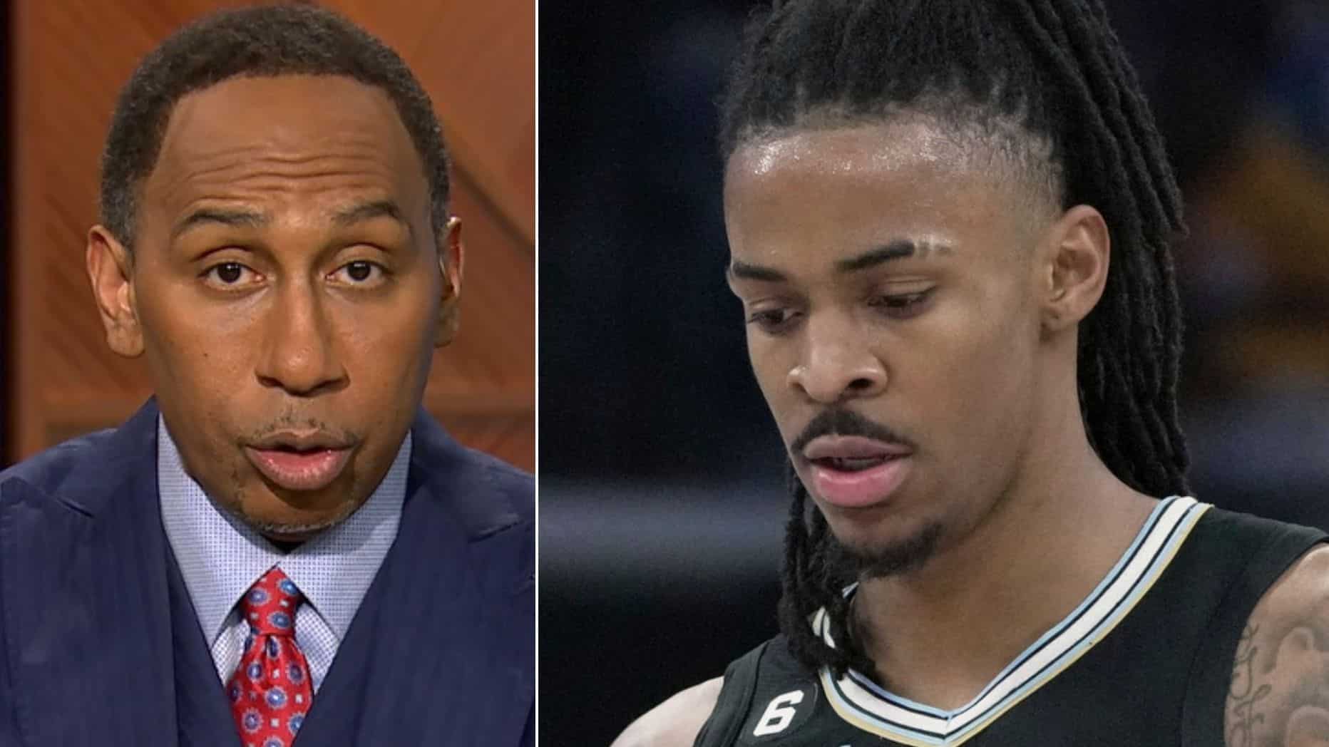 Stephen A. Smith URGES Ja Morant’s dad to ‘protect his asset’ following his son’s gun violence incident which resulted in a multiple-game ban for the Grizzlies star