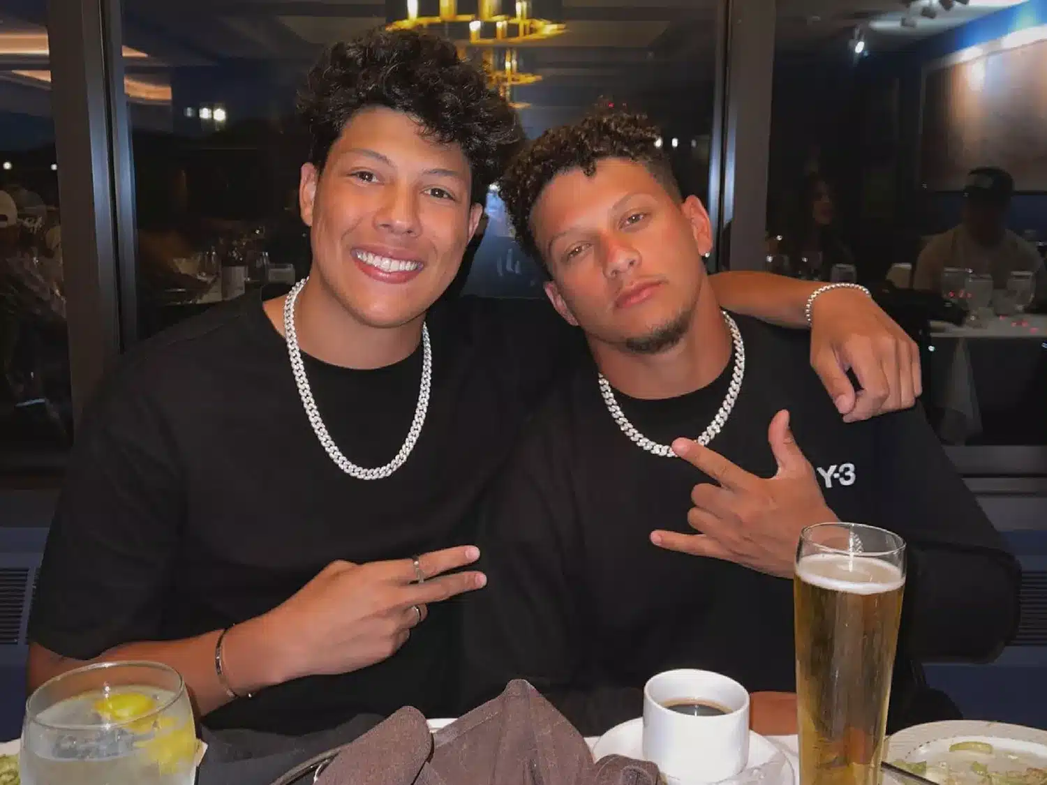 Patrick Mahomes’ brother Jackson Mahomes accused of allegedly assaulting a waiter and forcefully kissing a woman