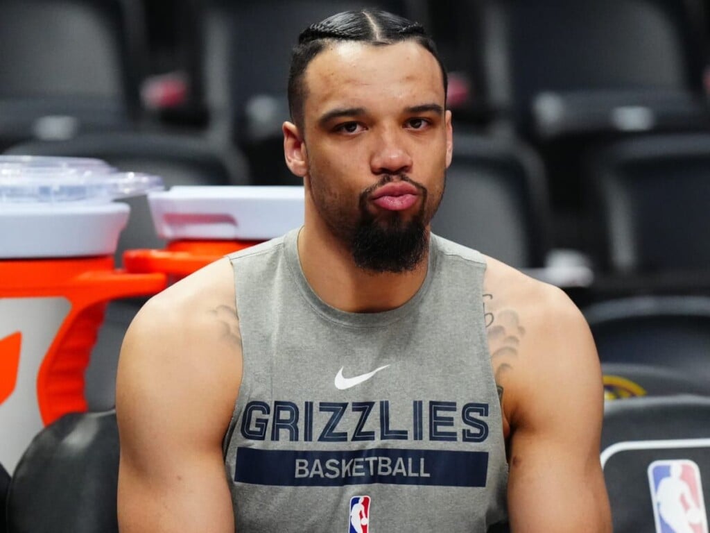 Dillon Brooks left the team locker room before reporters arrived (Image via Sports Illustrated)