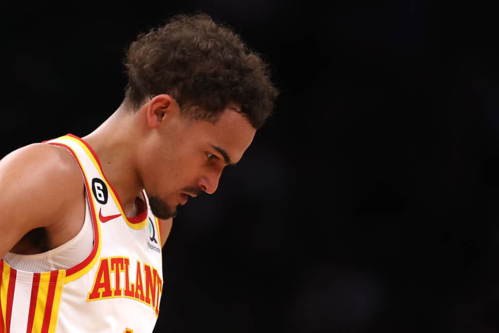 “This man was never a villian. Always was prey” – NBA Twitter VICIOUSLY ROASTS ‘Overrated’ Trae Young after brutal shooting stretch in playoffs