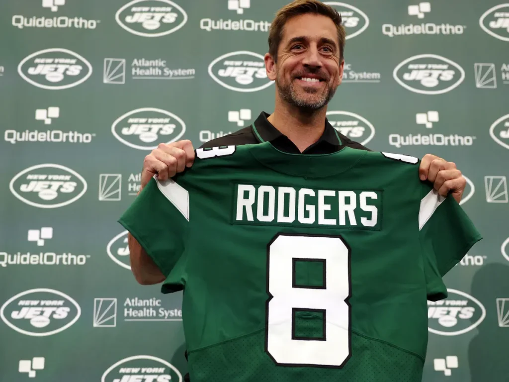 Aaron Rodgers Jets Zach Wilson top 10 quarterbacks Nicolette Dellanno