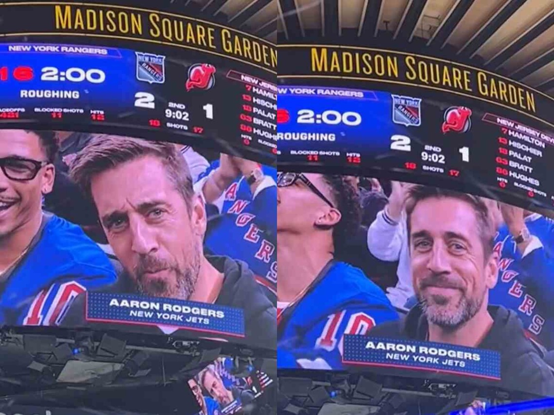 WATCH: Aaron Rodgers gets a BONE-CHILLING cheer after being introduced ...