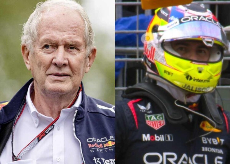 Helmut Marko, Sergio Perez