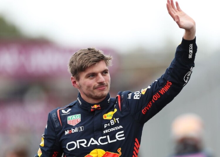 Max Verstappen on pole