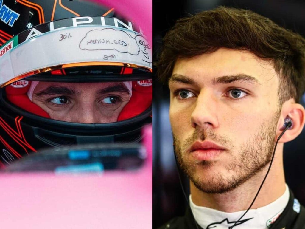 Esteban Ocon and Pierre Gasly