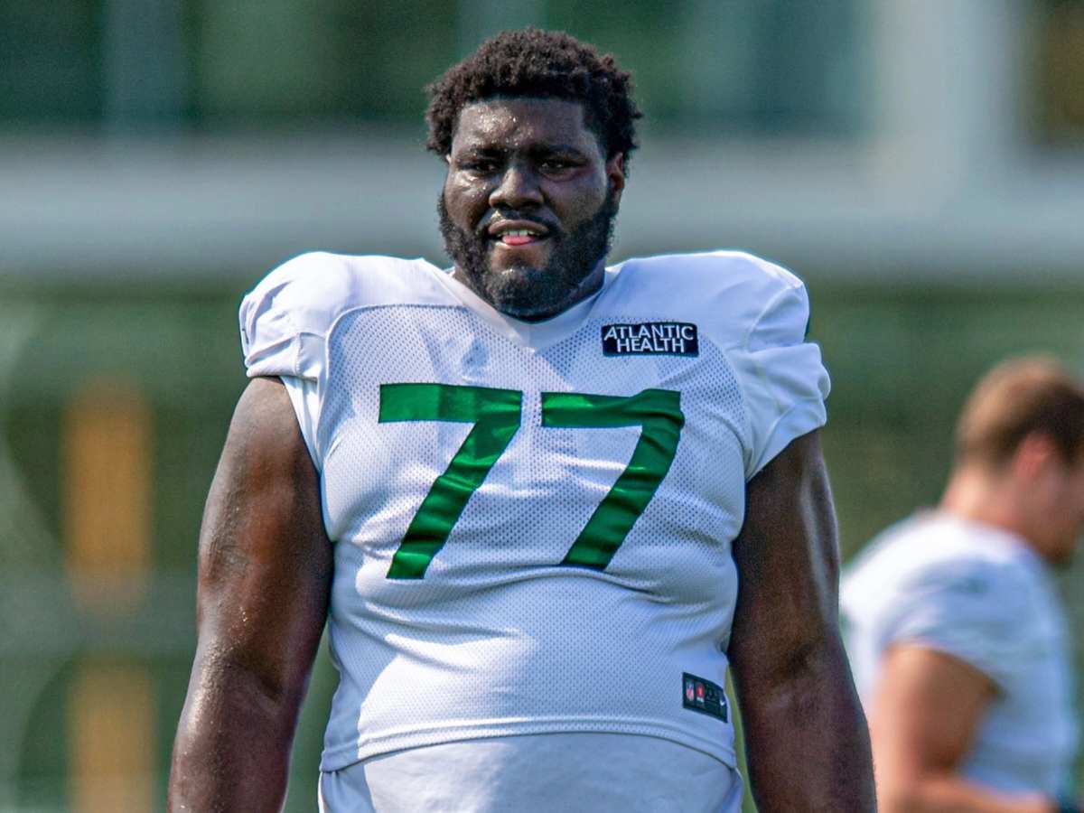 “He’s a tight end now”- New York Jets OT Mekhi Becton’s INSANE transformation leaves NFL fans in awe