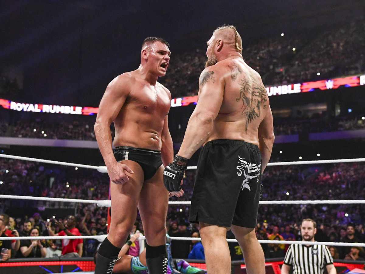 Brock Lesnar addresses a potential match against Gunther in future