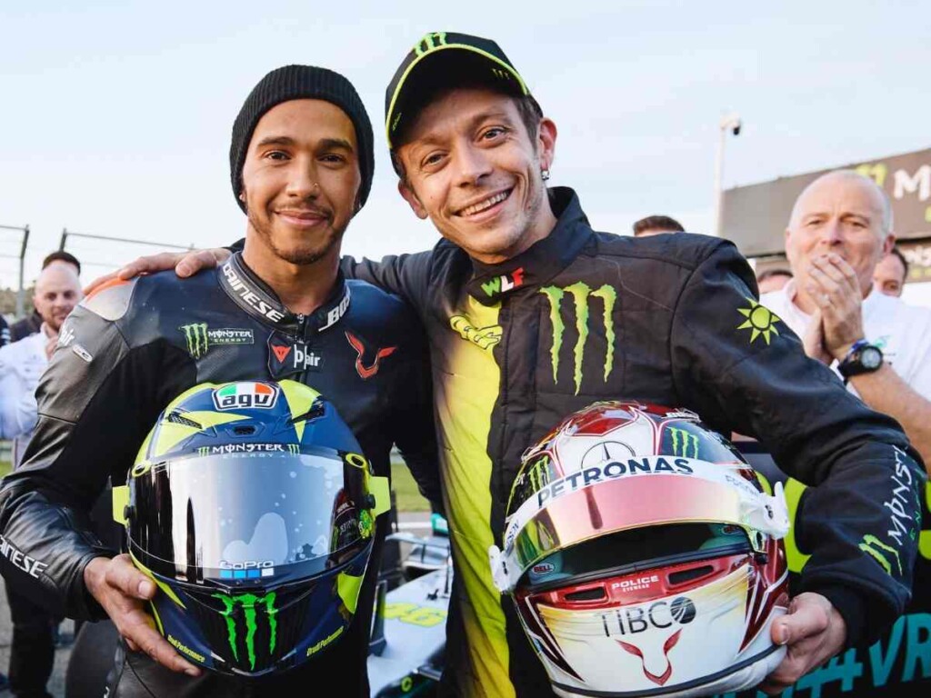 Lewis Hamilton, Valentino Rossi