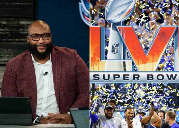 Marcus Spears and the 2021 LA Rams (Image via Houston Chronicle and InsideHook)