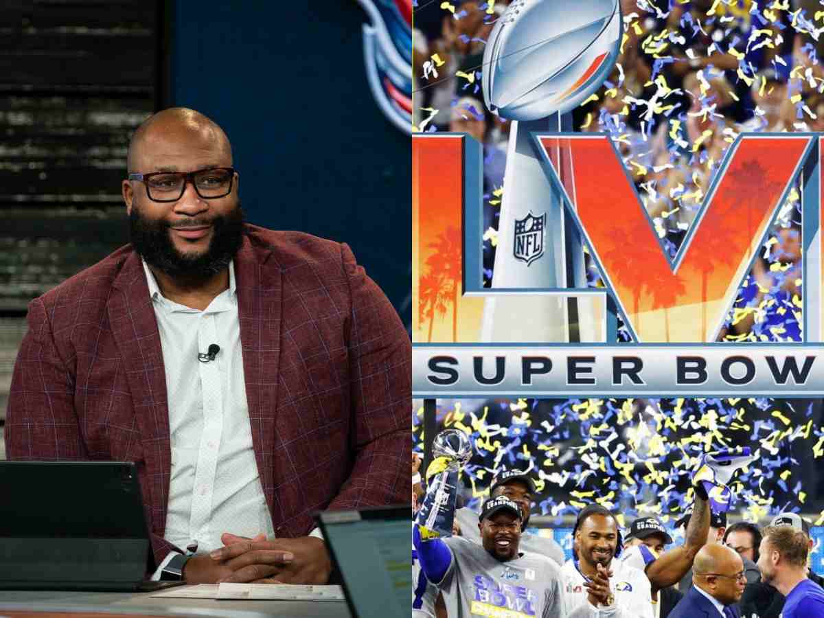 Former NFL player turned analyst Marcus Spears tips his hat to the 2021 Rams for going all out to win the Super Bowl