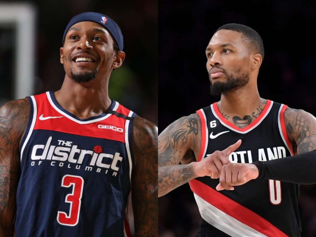 Damian Lillard and Bradley Beal