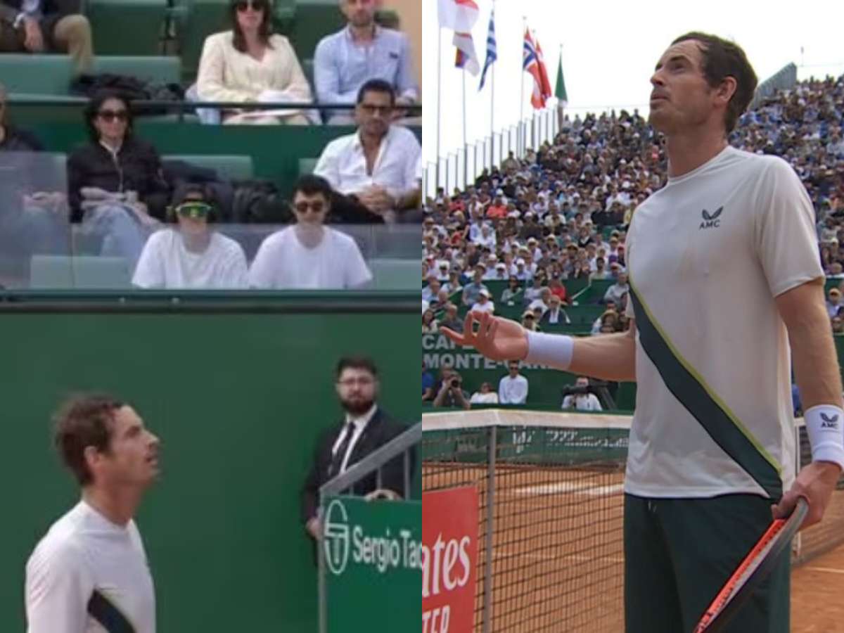 WATCH: Andy Murray embroils chair umpire in a heated exchange over wrong rule call at Monte-Carlo Masters