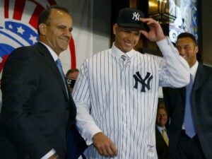 Alex Rodriguez and Joe Torre