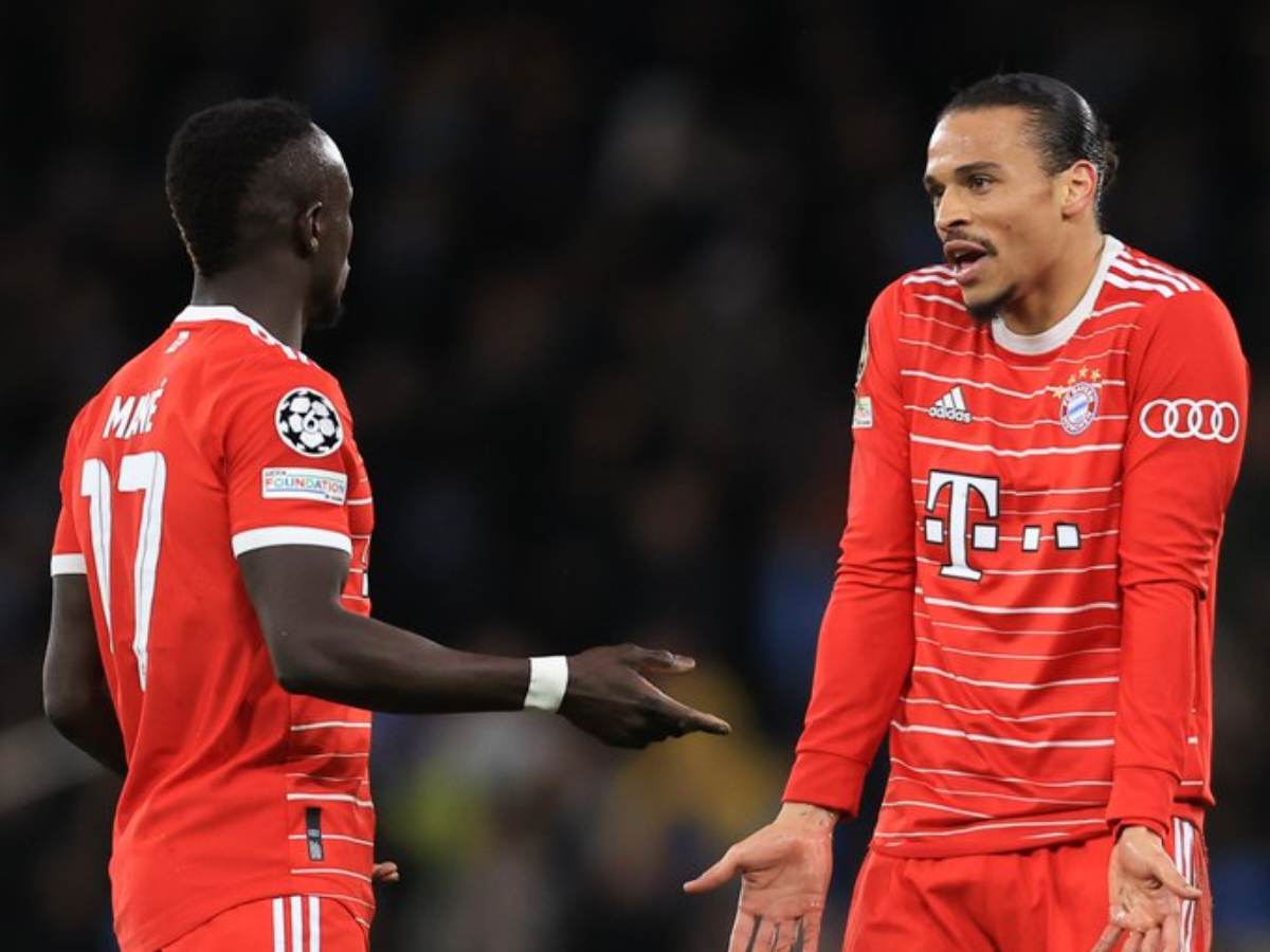 “Black Sh*t,” Here’s what allegedly provoked Sadio Mane to punch Bayern’s fellow mate Leroy Sane in the face