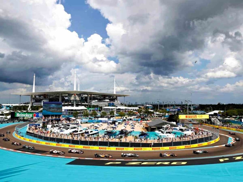 Miami circuit. Image via F1.