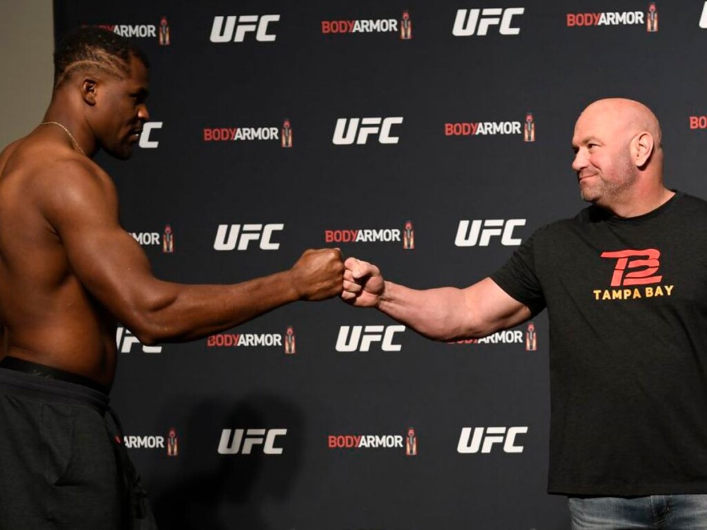 Dana White says he can't deal with Francis Ngannou