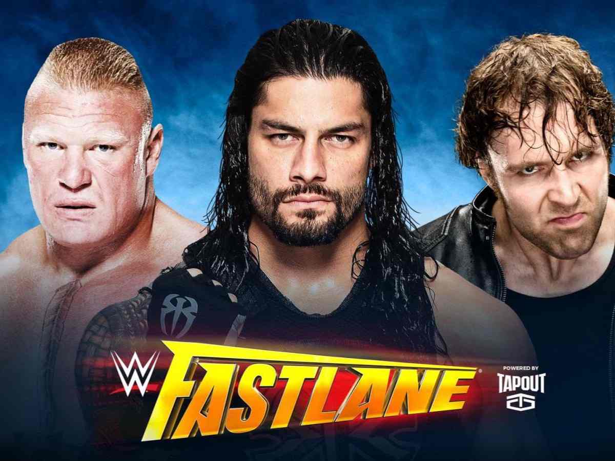 Lesnar Vs Reigns Fastlane 2016