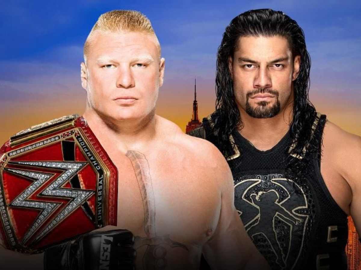 Reigns Vs Lesnar Summerslam 2018