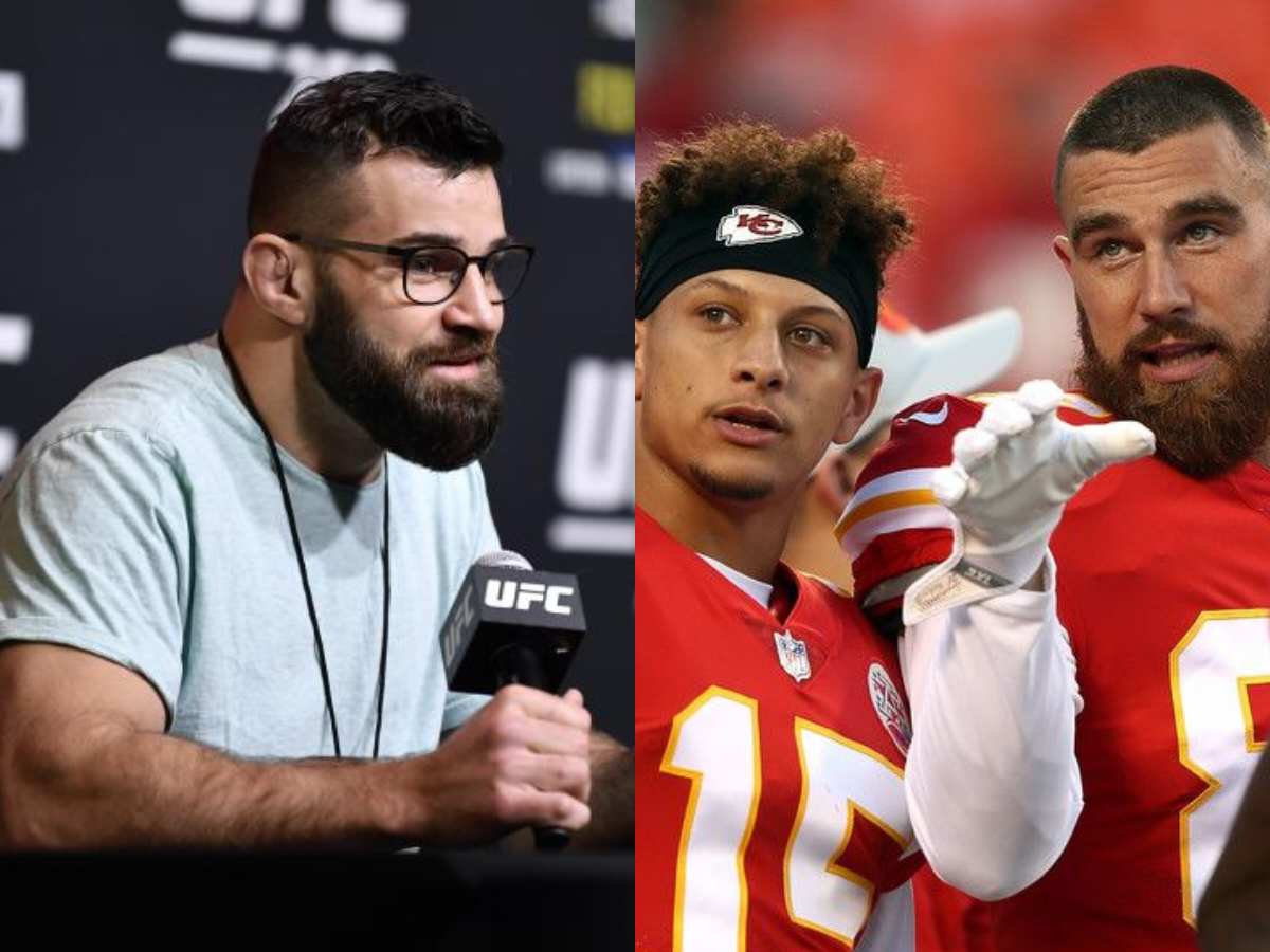 “Always down for a challenge,” When NFL superstar Patrick Mahomes hilariously accepted to ‘badminton’ challenge for UFC pro-fighter