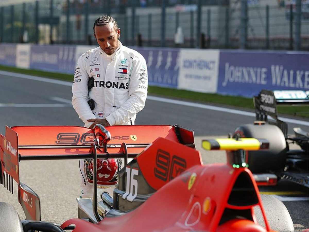 Lewis Hamilton might ditch Mercedes to join Ferrari, claims former Scuderia driver